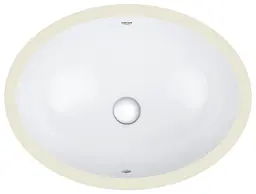 Раковина Grohe Bau 55 см монтаж під стільницю 39423000, Білий - мініатюра 2
