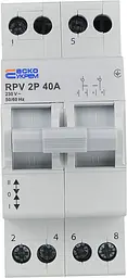 Ручний перемикач вводу (І‑0‑ІІ) 2P 40A RPV АСКО‑УКРЕМ (A0010220005) - мініатюра 2