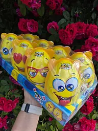 WOOOW Яйце пластикове Smiley Face 35г 8шт