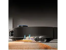 Робот-пилосос з вологим прибиранням Dreame X60 Ultra Complete Black (RLX87DE-bl) - мініатюра 2