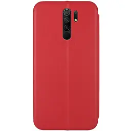 Шкіряний чохол-книжка Classy для Xiaomi Redmi 9 Червоний - мініатюра 3