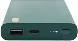 Зовнішній акумулятор ZMi WPB01 10000 mAh 22.5W бездротова зарядка зелений - мініатюра 5