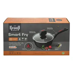 Ківш Krauff Smart Fry зі скляною кришкою 1 л 16 см (25-45-158) - мініатюра 5