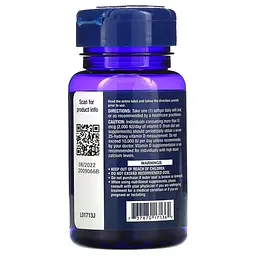 Вітаміни та мінерали Life Extension Vitamin D3 5000 IU, 60 капсул - мініатюра 3