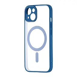Чохол Color Edge with MagSafe (Protected Camera) iPhone 14 Navy Blue