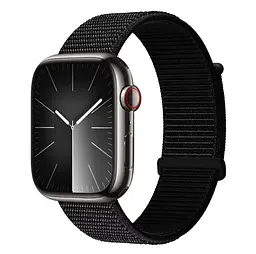 Нейлоновий ремінець Primo для Apple Watch 38mm / 40mm / 41mm / Series 10/11-42mm - Black - мініатюра 4