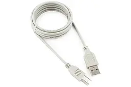 Кабель для принтера TCOM Usb 2.0 AM/BM довжина 1.8 м білий - мініатюра 2
