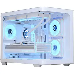 Корпус AeroCool P300C-G-WT-v1 White (ACCS-PN02033.21) [146679]