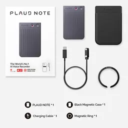 Цифровий диктофон PLAUD AI Note Black (NB-100-BL) - мініатюра 9