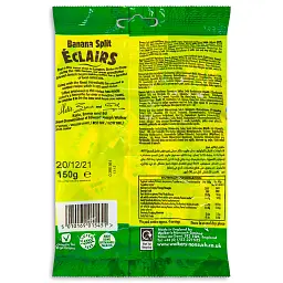Іриски Walker's Banana Split Eclairs 150g - мініатюра 2