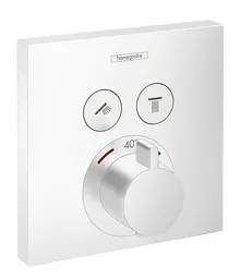 Термостат прихованого монтажу Hansgrohe Shower Select 15763700 білий матовий
