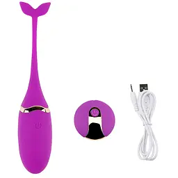 Віброяйце B - Series Lyla Vibratong Egg 15.3 см (фіолетовий) - мініатюра 9