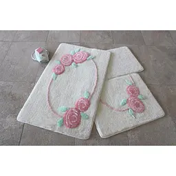 Килимок для ванної Chilai Home Rosalin Ecru