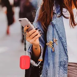 Чохол AhaStyle Colorful Silicone Case для AirPods Pro 2 Red [CP-187-2-C-RD] [133843] - мініатюра 7