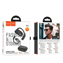 Навушники Hoco Graceful open true wireless BT headset EA2 BT5.3, 60/390mAh, 6h - мініатюра 2