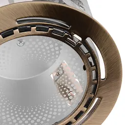 Світильник Downlight стельовий Brille 166032 DL-10 AB J118 мм Rx7 врізний - мініатюра 2