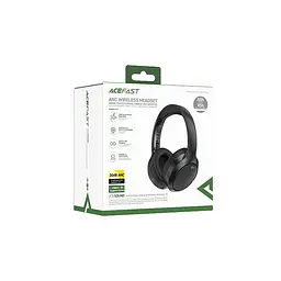 Навушники бездротові Acefast накладні H6 active noise reduction wireless headset чорні - мініатюра 2