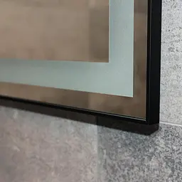 Дзеркало Dusel DE-M0061S1 Black 70x90 см, Чорний - мініатюра 6