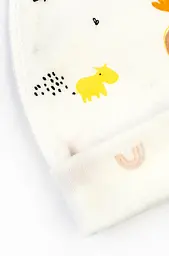 Шапочка у пологовий для немовлят з підворотом Little Africa - мініатюра 2