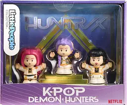 Колекційний набір фігурок Little People Collector KPop Demon Hunters Айдоли HUNTR/X (JRM87) - мініатюра 8