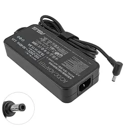 Блок живлення для ноутбука Asus 19.5V, 11.8A, 230W, 5.5x2.5мм, black (потрібен мережний кабель для ПК!) - мініатюра 2