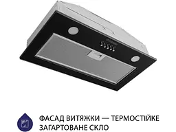 Витяжка Minola HBI 5262 BL GLASS 700 LED - мініатюра 2