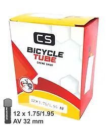 Камера велосипедна CS 12x1.75/1.95 AV 32 мм (G0001372) - мініатюра 3