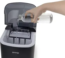 Льодогенератор побутовий, 15кг/добу, 2, 2л, чорний Gorenje kuh0015178 - мініатюра 6