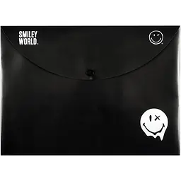 Папка-конверт Yes Smiley World А4 на кнопці (492442) - мініатюра 2