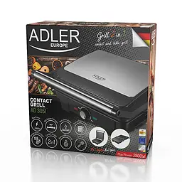 Гриль контактний Adler AD 3051 XL - мініатюра 10