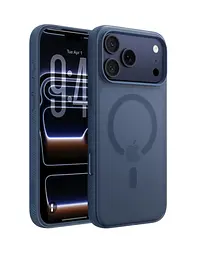 Чохол Belkin для iPhone 17 Pro Max, Magnetic Protective Grip, Navy teh0019344 - мініатюра 3