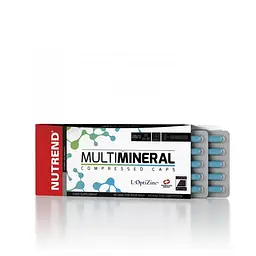 Вітаміни та мінерали Nutrend MultiMineral Compressed, 60 капсул