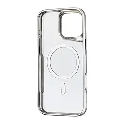Чохол Metal Frame with MagSafe iPhone 16 Pro Max Dark Silver - мініатюра 3