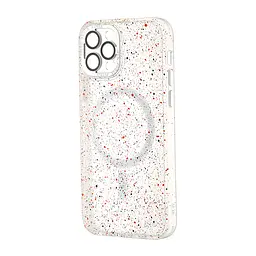 Чохол Splatter with MagSafe Protected Camera iPhone 12 Pro White