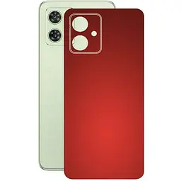 Защитная пленка StatusSKIN для Motorola Moto G54 5G Корпус Винил красная матовая