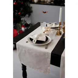 Доріжка на стіл Прованс Перлина White 40х180 см (037581) - мініатюра 8
