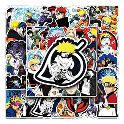 Стікерпак Наруто Набір наклейок GeekLand Naruto 50 штук - мініатюра 2
