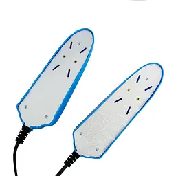 Сушарка для взуття електрична, синя, 220В, 10W - мініатюра 4