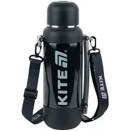 Термос Kite 1200 мл, чорний (K25-1225-1)