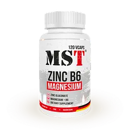MST® Цинк Магній В-6 - 120 вег.капсул