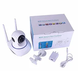 Панорамна камера відеоспостереження V380 Q5 IP Wi-Fi (360 градусів) Біла - мініатюра 5