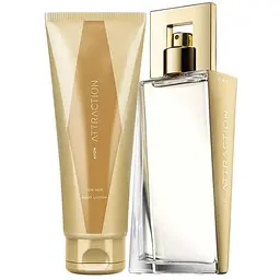 Набір парфумований жіночий Avon Attraction (edp/50ml + b/lot/125ml) (494693395)