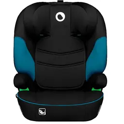 Автокрісло Lionelo Lars I-Size Green Turquoise, 15-36 кг, чорне з бірюзовим (LO-LARS I-SIZE GREEN TURQUOISE) - мініатюра 9