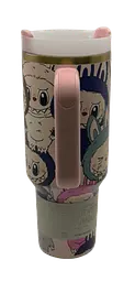 Термос термочашка Stanley Quencher H2.0 Tumbler з нержавіючої сталі 1,18 л Labubu Cup Premium Look KT8005202