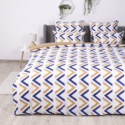 Постільна білизна ТЕП Soft Dreams Geometry Pasion бязь 70x70 полуторна білий - мініатюра 6
