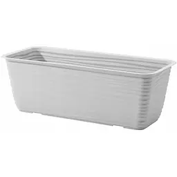 Горщик балконний Form-Plastic Sahara-40 з підставкою 5.7 л сірий (3180-055)