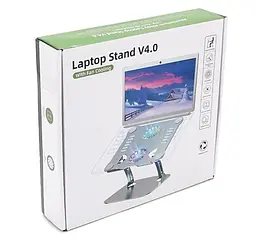 Підставка для ноутбука планшета Voltronic YTV4 Silver, 2xFan, Type-C - мініатюра 3