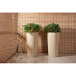 Вазон Lamela Lilia 25.5x46.6 см кремовий (9745364) - мініатюра 3