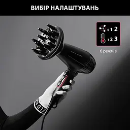 Фен Rowenta x Karl Lagerfeld Pro Stylist CV888LF0 (00000023568) - мініатюра 4