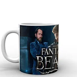 Кухоль GeekLand Fantastic Beasts Фантастичні тварюки постер FB.02.010 330 мл білий - мініатюра 2